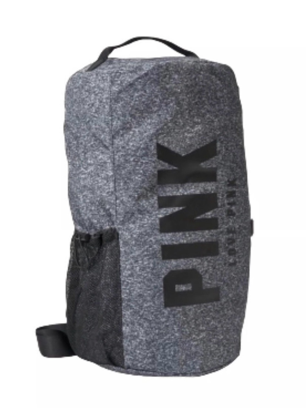 PINK Victoria's Secret Heather Gray campus convertible duffle bag B4